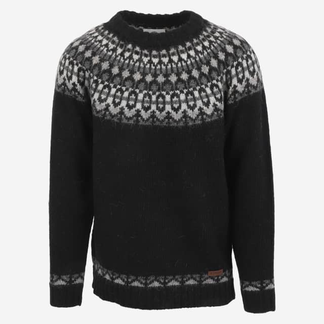 Fróði Icelandic pattern wool sweater