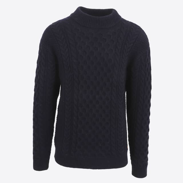 Hallgeir wool cable knit sweater
