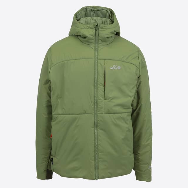 REYKJANES男装冰岛羊毛连帽羽绒服