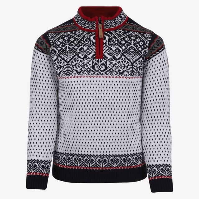 BALDUR barna-peysa með norsku mynstri