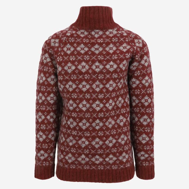 Gestur cowl neck Wool Nordic Sweater